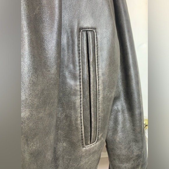 Kenneth Cole Reaction Leather Jacket - Mens - Picture 5 of 17